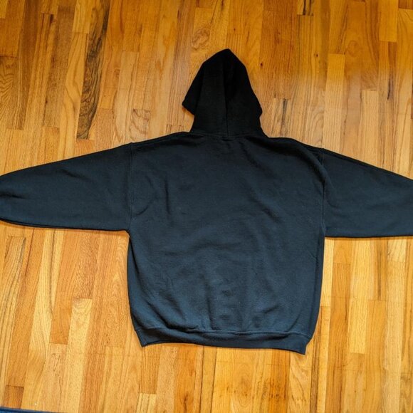 Topman | Black Rose Pullover Hoodie | XL - Picture 4 of 6